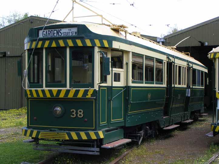 Ballarat Duncan and Fraser Tram 38